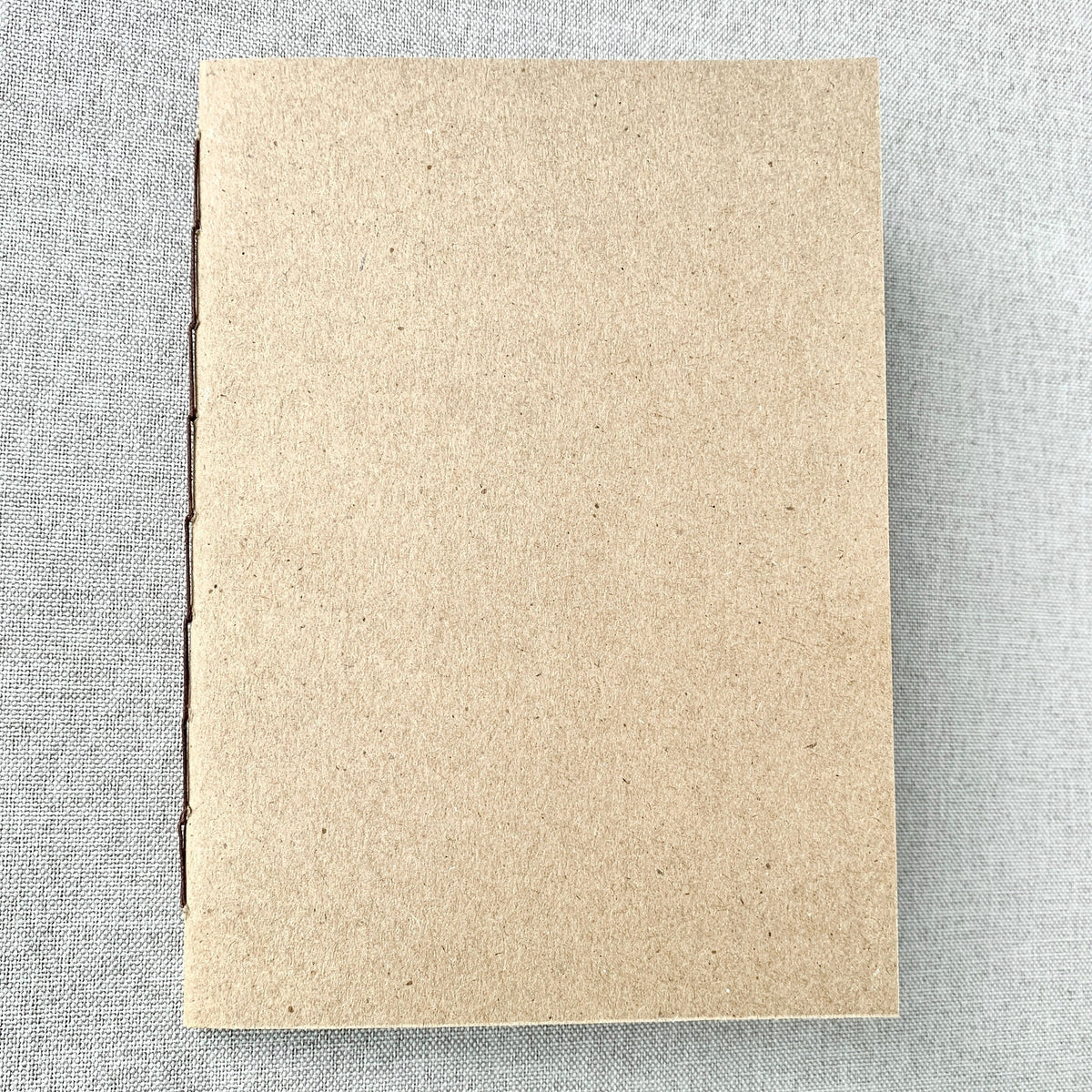 A5 Dot Grid Travelers Notebook Insert – Fountain Pen Friendly, Hand-Stitched Kraft Cover