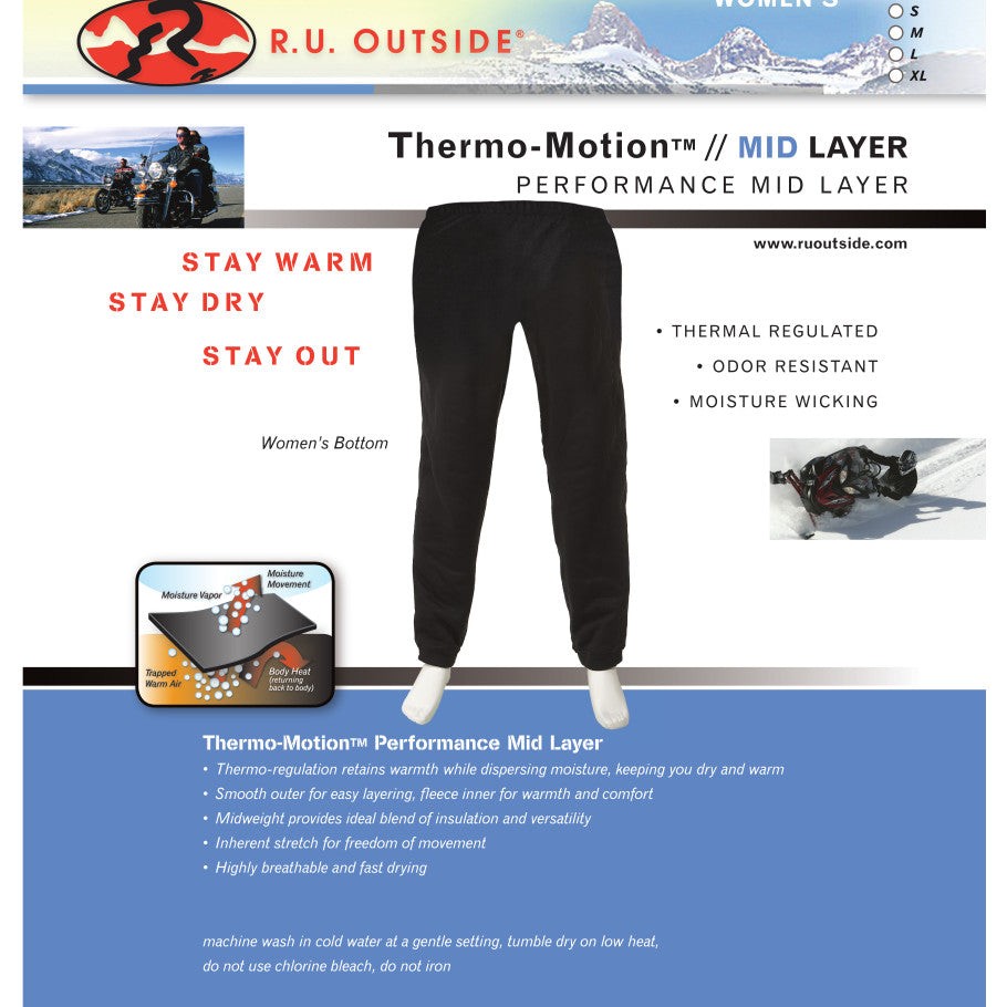 Thermo-MotionTM Midweight Fleece Pants Women's