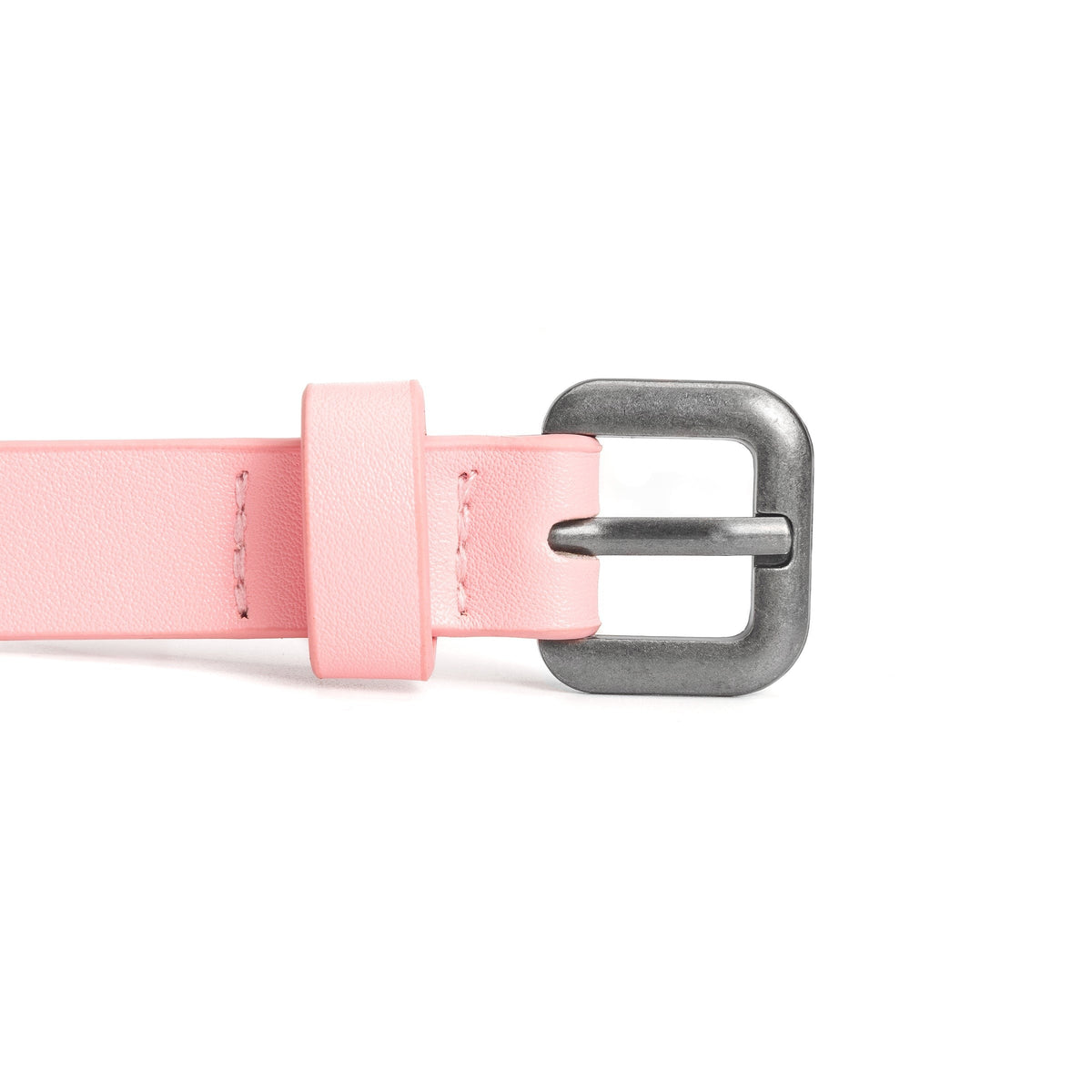 Kids Boho Leather Belt with Floral Embroidery Pattern for Girls 4-14 Years
