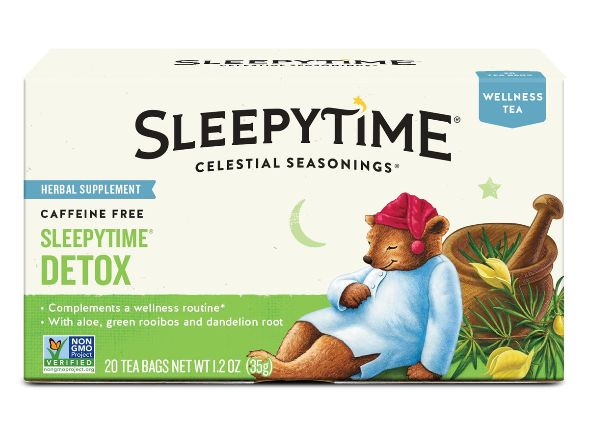 Celestial Seasonings Sleepytime Immune Herbal Tea – Background Calm for Deep Work and Better Rest