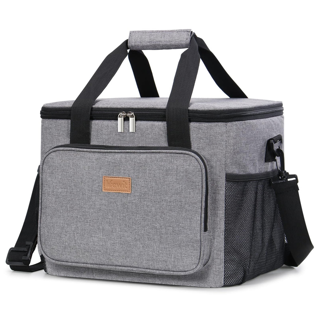 Lifewit Portion-Control Lunch Tote for Wellness Routines – 9L Insulated Bag for Fresh Salads and Snacks