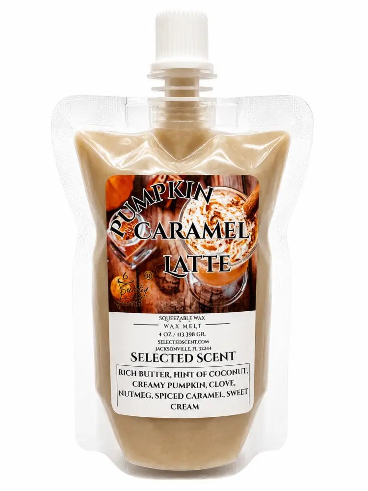 Pumpkin Caramel Latte Squeezable Wax Melt