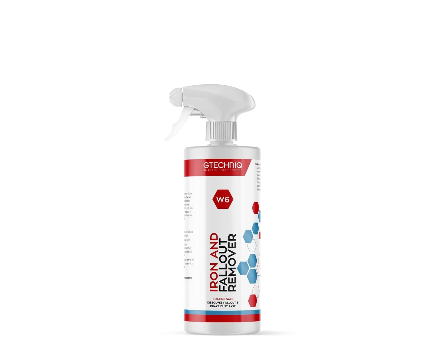 Gtechniq W6 Fallout & Iron Remover – Safe & Powerful Decontamination Gel for Paint and Wheels