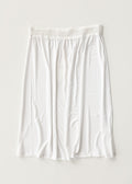 Women's White Half Slip