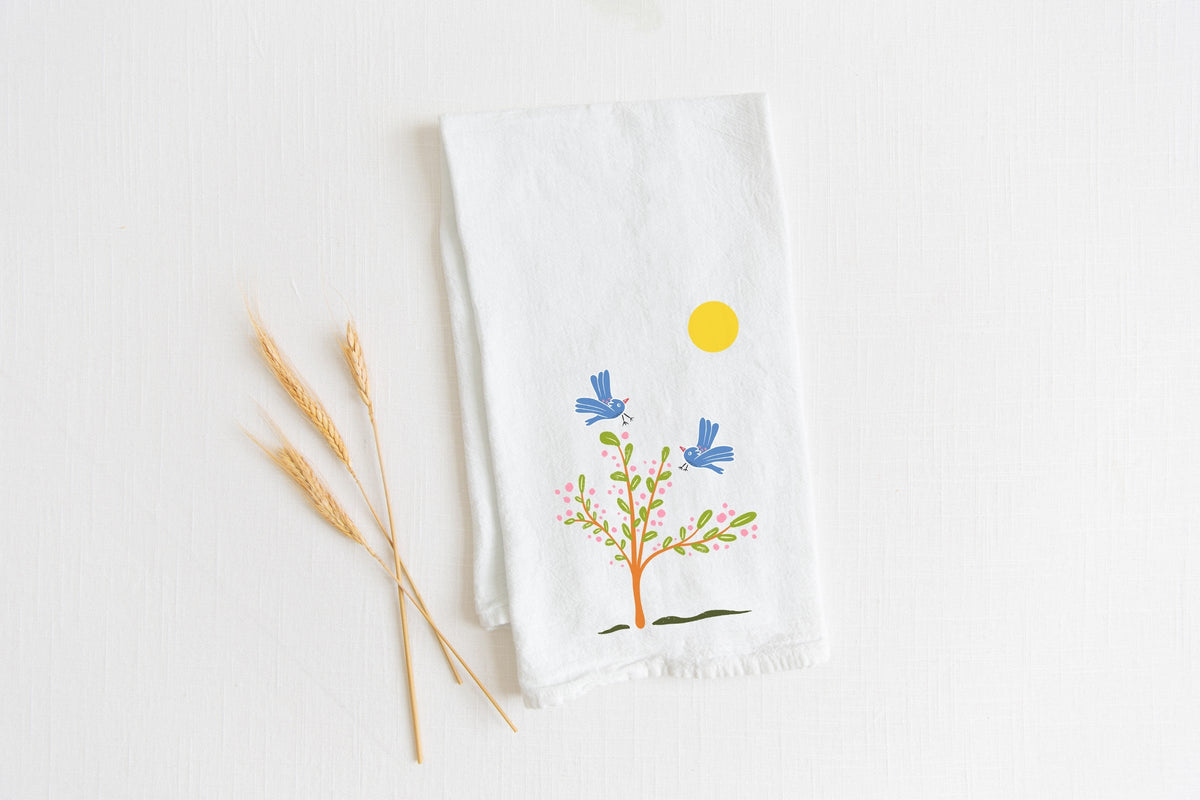 Build Your Own Custom Tea Time Gift Set with Honey and Two Teas + Tea Towel of Your Choice
