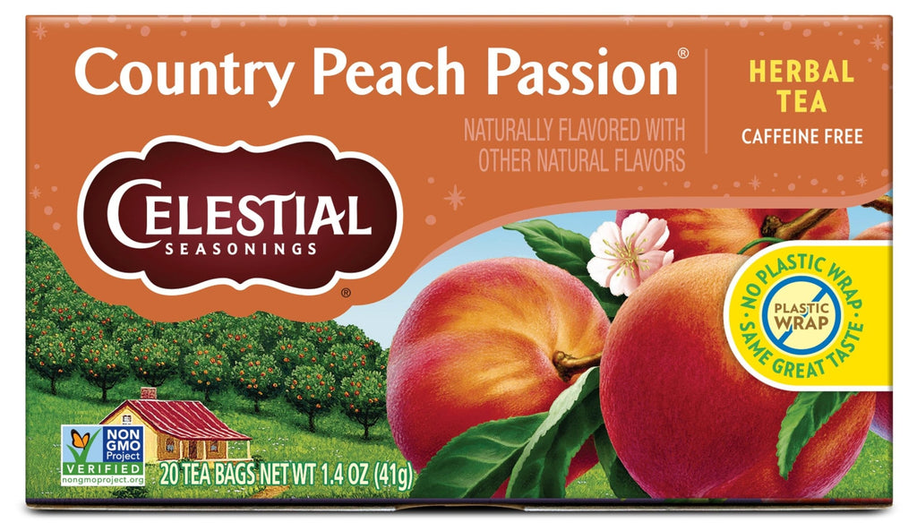 Celestial Seasonings True Blueberry Herbal Tea Bags – Clutter-Free Office Breakroom Pick for Restless Teams