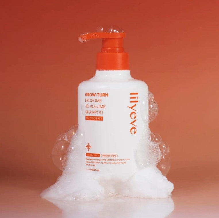 Lilyeve Grow Turn 3D Volume Shampoo 防脫育髮3D豐盈洗髮露 500ml