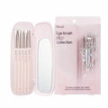 Fillimilli Eye Brush Pro Collection-5pc (Pink) (Gift: Lip Brush Keyring) 粉色五件眼影掃(附送唇刷鑰匙)