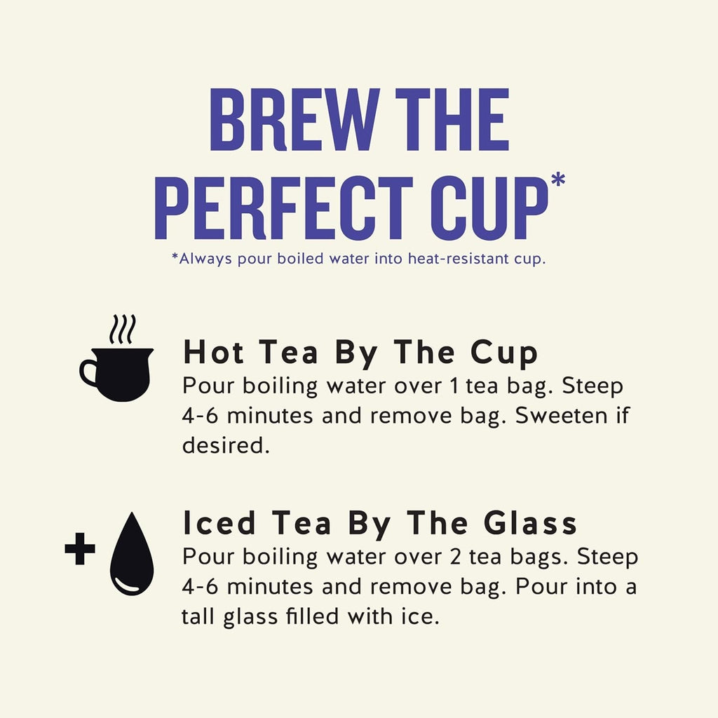 Celestial Seasonings True Blueberry Herbal Tea Bags – Clutter-Free Office Breakroom Pick for Restless Teams