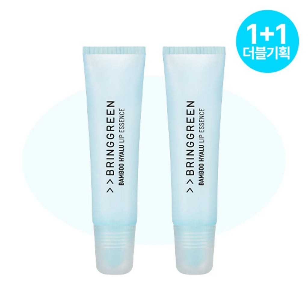 BRINGGREEN 保濕修護精華潤唇膏 11gX2 Bamboo Hyalu Lip Essence Double Pack