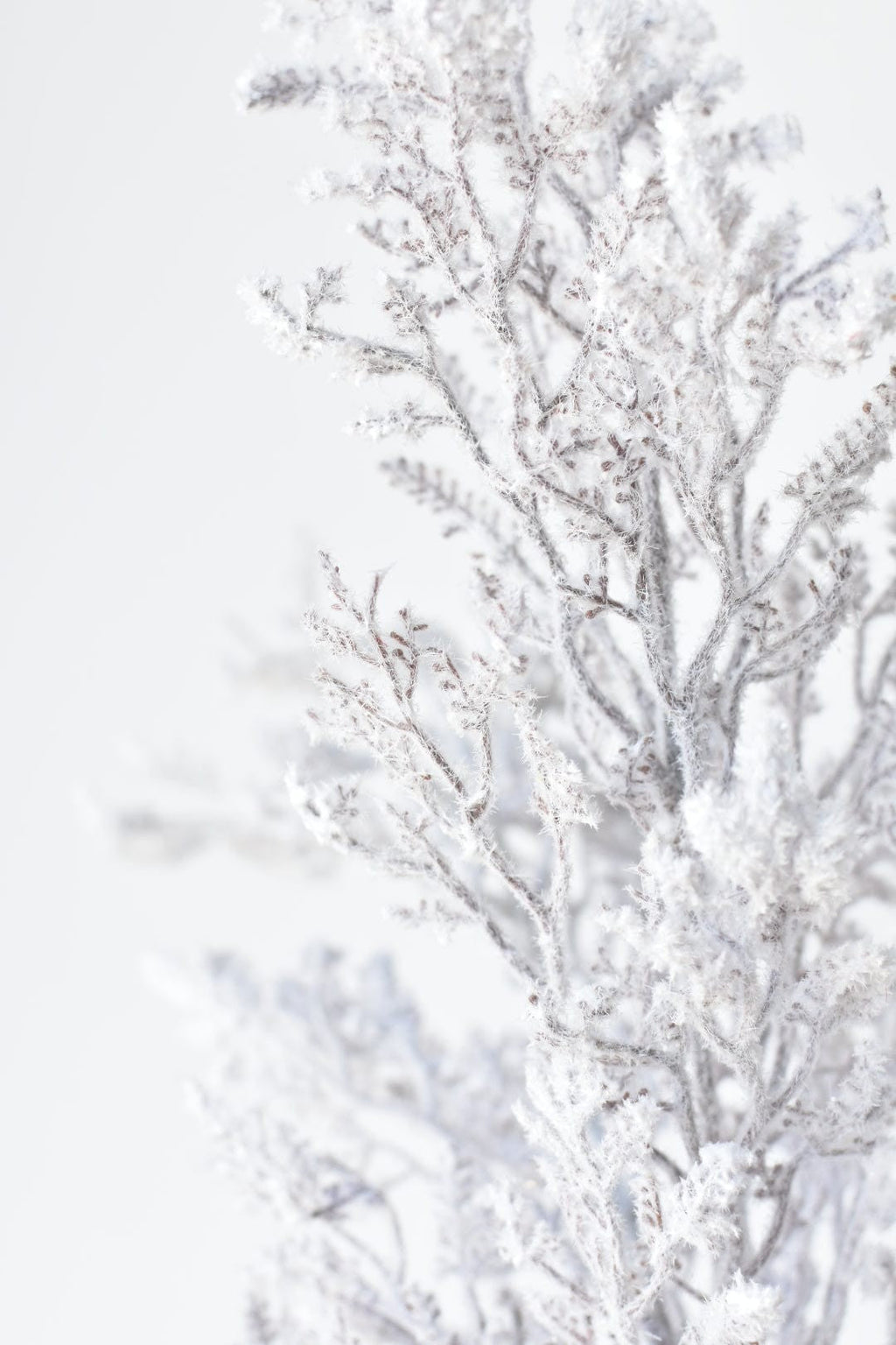 29.5" Faux Flocked Twig Bundle (3 Stems)