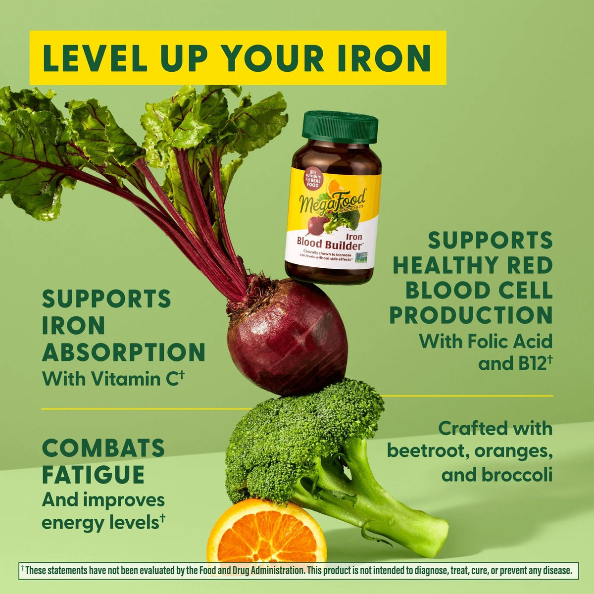 MEGAFOOD · Blood Builder Iron Supplement