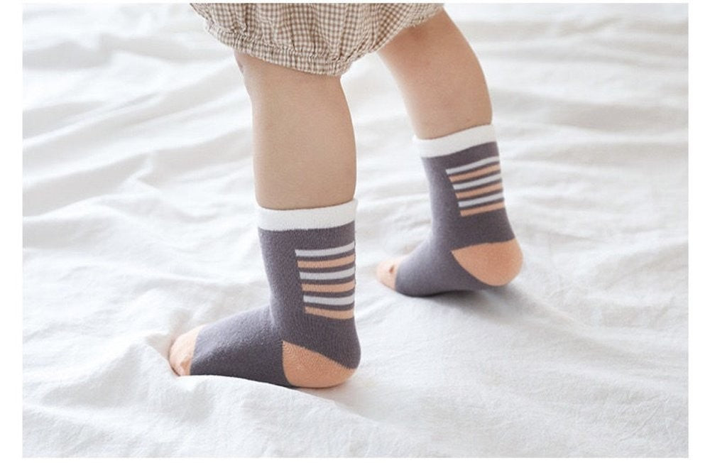 Organic Cotton Kids’ Socks | Fun Cat Socks for Toddlers & Little Kids