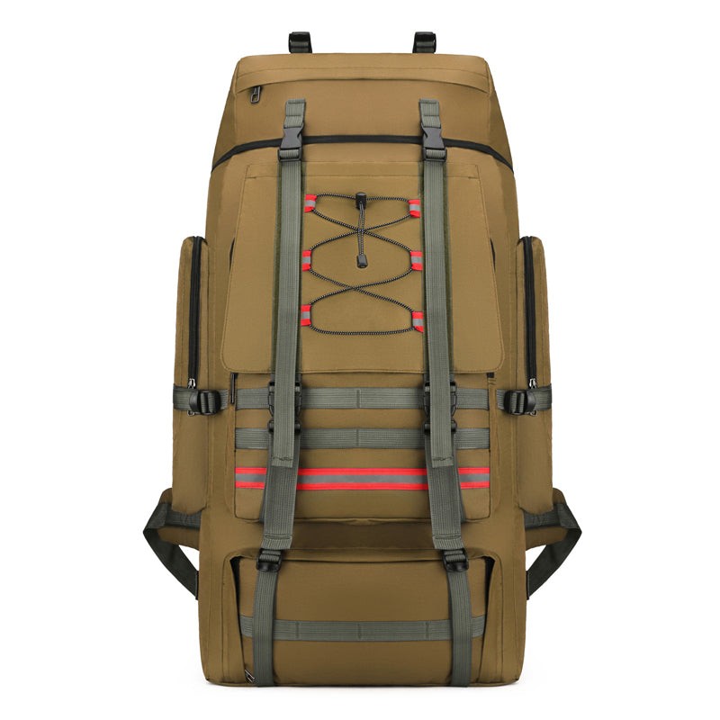 Outdoor 130 Liter 120 Large Capacity Camouflage Travel Bag, Cotton Quilt, Luggage, Working, Hiking, Camping, Waterproof Backpack