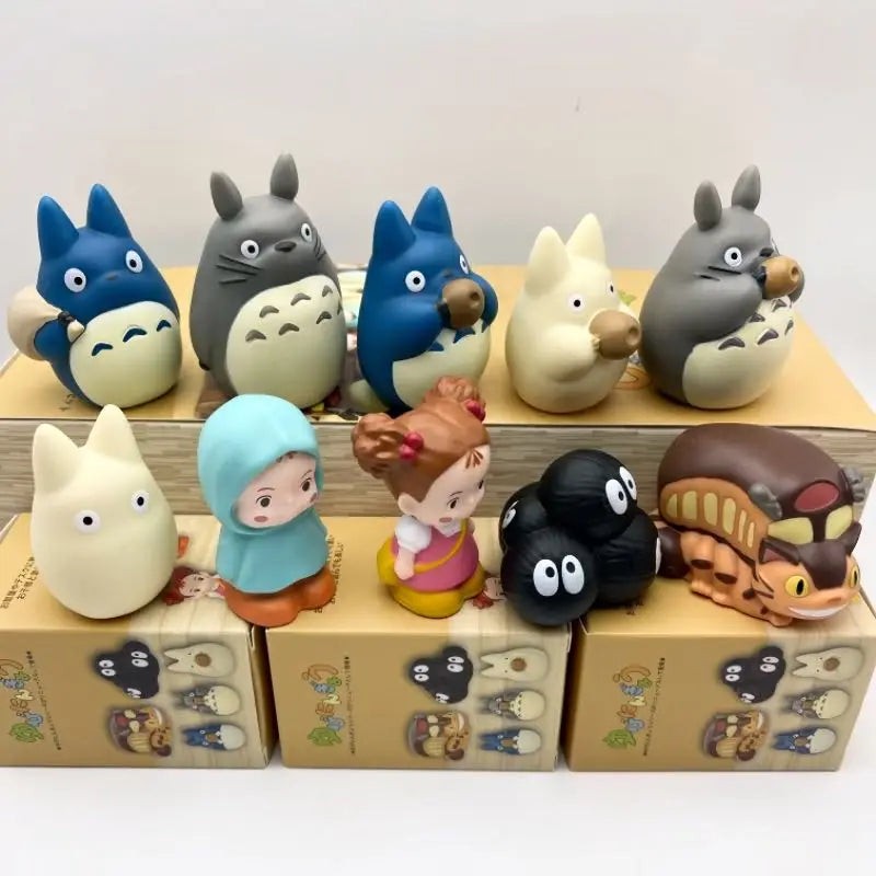 Anime Cartoon Blind Box Figurine Trendy Desk Model Toy