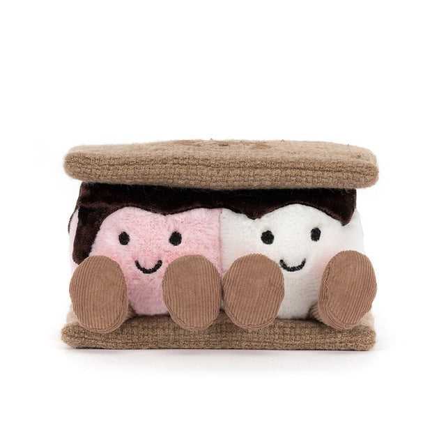 Jellycat Amuseables S'mores 烤棉花糖夾心餅