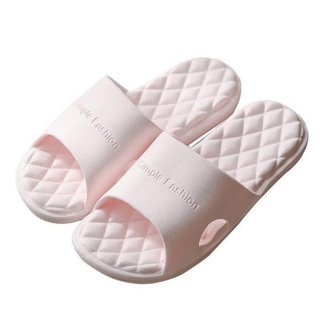 Bathroom Shower Slippers Women's Summer Soft Sole High Quality Beach Casual Shoes Indoor Home House Pool Slipper House Slipper Massage Cloud Spa Slippers Shower Slide Sandal Summer Anti-Slip Slippers For Indoor Outdoor