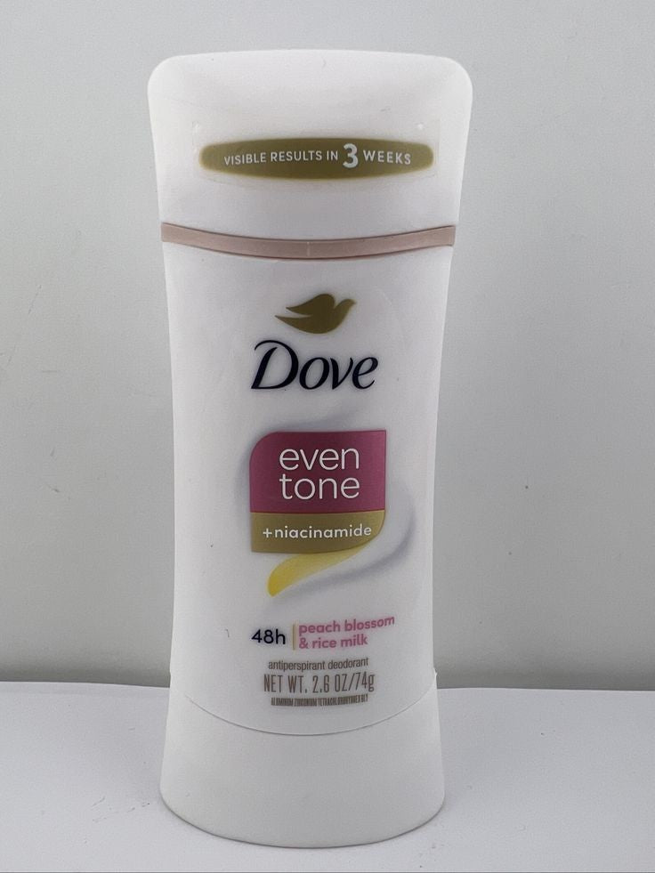 Dove even tone Antiperspirant Deodorant Women's Peach blossom & rice milk