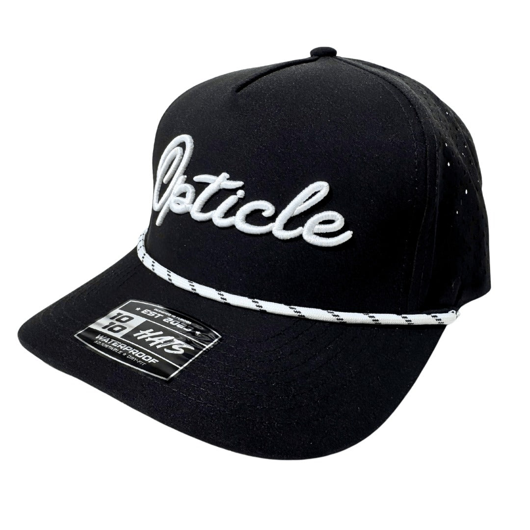 OPTICLE | Cursive Logo Snapback Hat