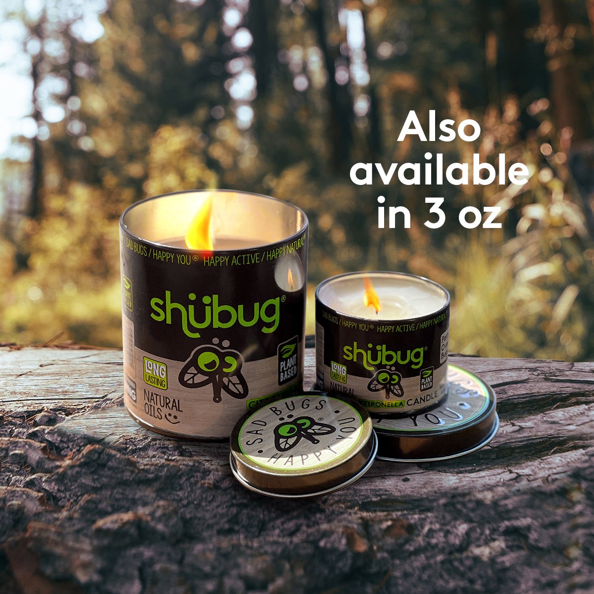 Shubug Candle, Tin, 9 oz