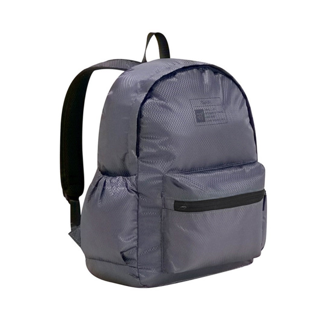 Foldable backpack, simple large capacity travel backpack female, waterproof storage backpack purse, casual polyester clothing storage backpack purse lightweight