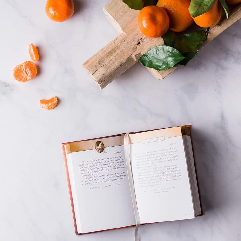 Jesus Calling Padded Hardcover – One-Year Structured Devotional Plan to Build a Steady Bible Reading Habit