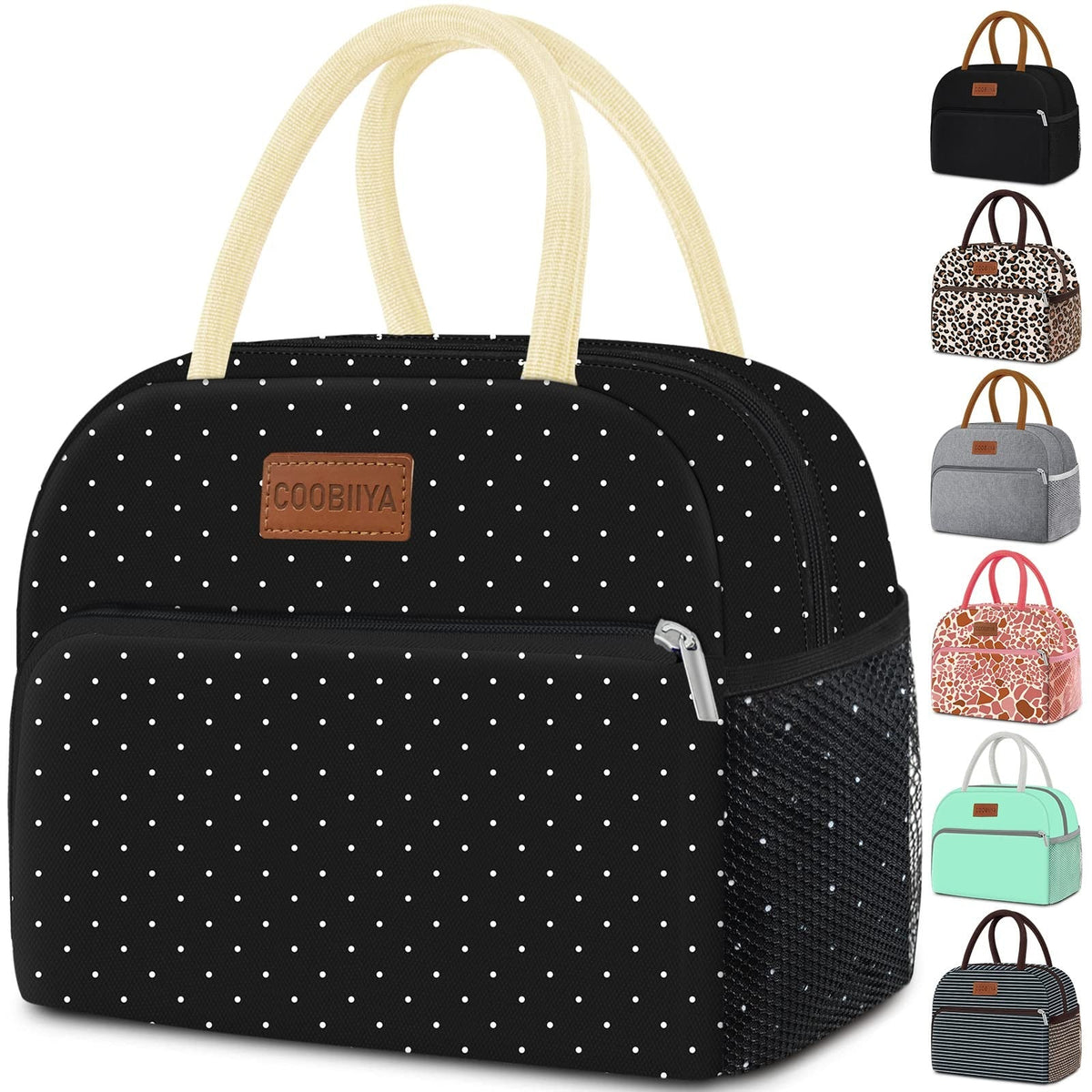 Coobiiya Insulated Lunch Cooler – Picnic Tote for Weekend Outings and Park Days, 10L
