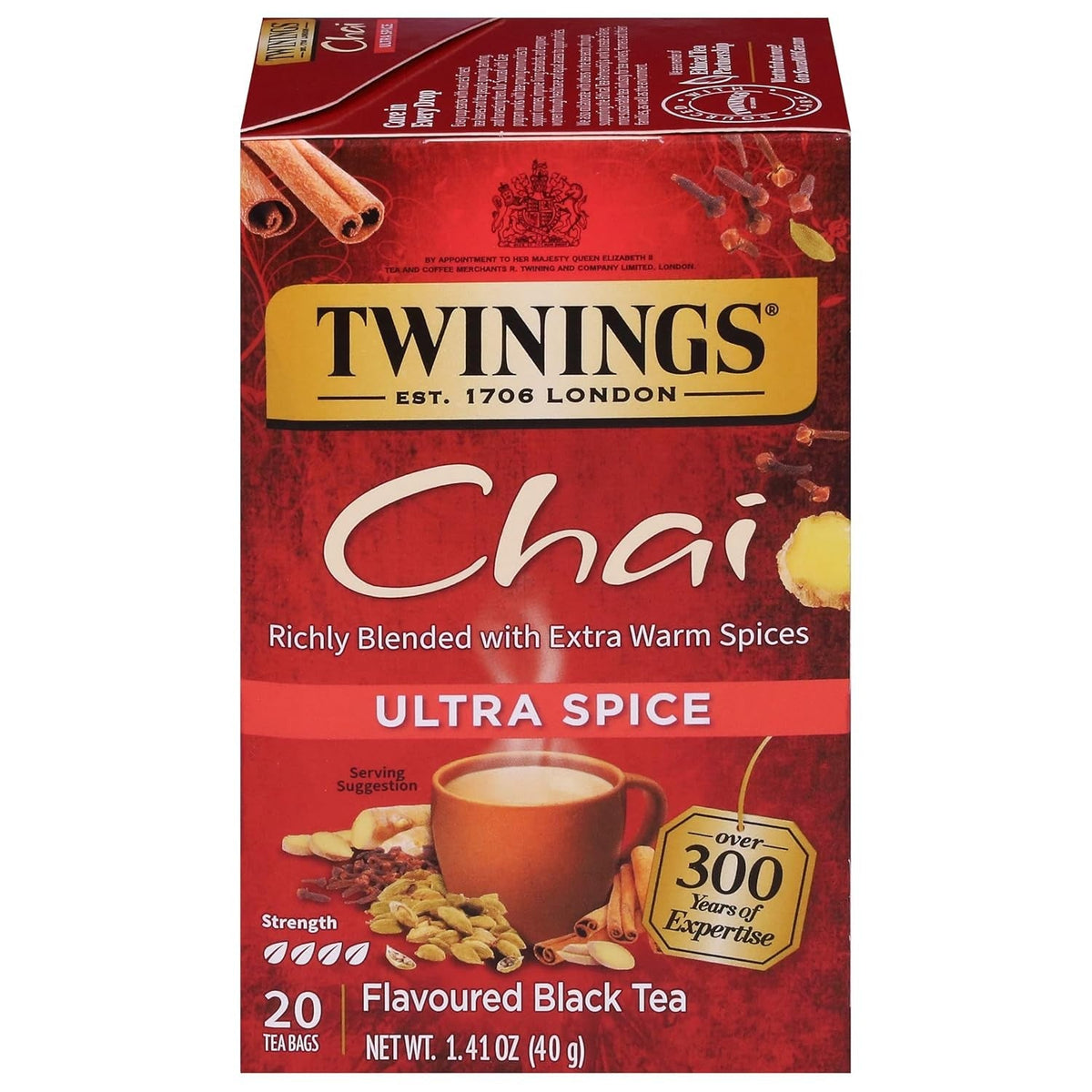 Twinings Pumpkin Spice Chai Black Tea — Living Room Autumn Centerpiece Pairing, Warm Spice Aroma Sets Cozy Mood