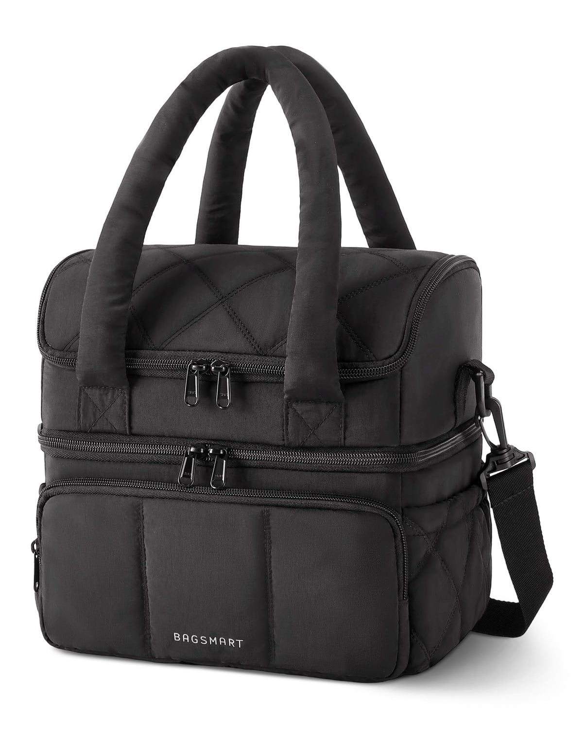 BAGSMART Puffer Lunch Cooler – Reusable Meal Prep Tote for Fitness Lovers Tracking Macros on the Go