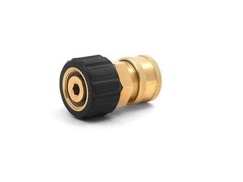 MTM HYDRO 3/8" QC Brass Coupler x M22 F 15mm Twist Coupler