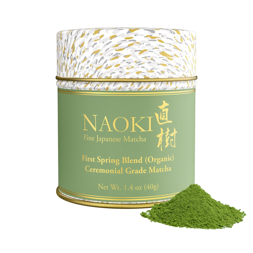 Naoki Matcha Superior Ceremonial Blend – Morning Focus Drink for Remote Workers and Creatives in 100g Tin