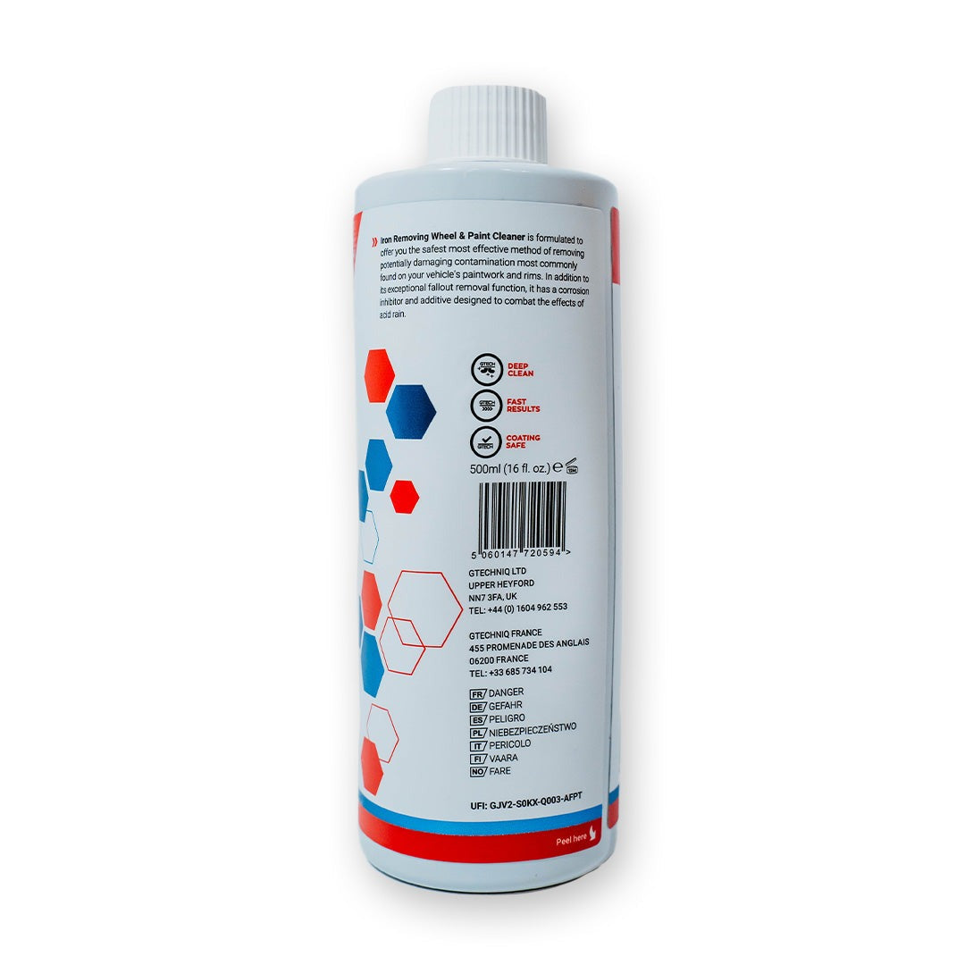 Gtechniq W6 Fallout & Iron Remover – Safe & Powerful Decontamination Gel for Paint and Wheels