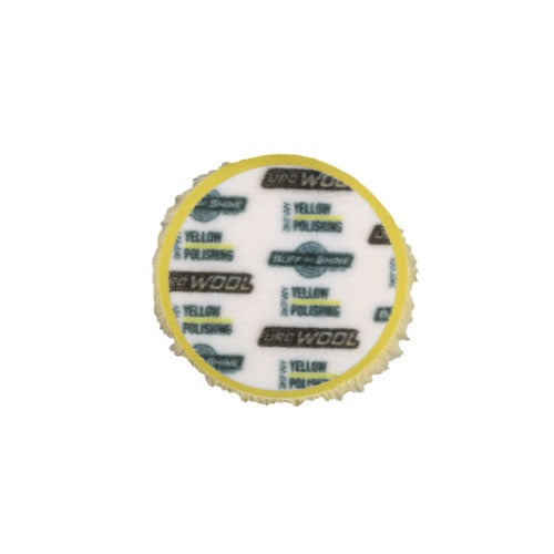 BUFF AND SHINE Uro-Wool Yellow Polishing Pad