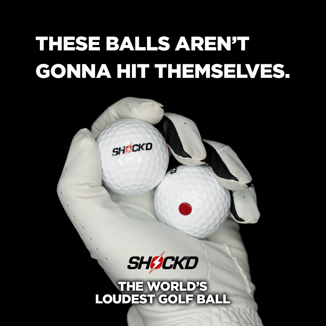 MEGA PACK (4 Red + 4 White) - SHOCK'D Golf Balls