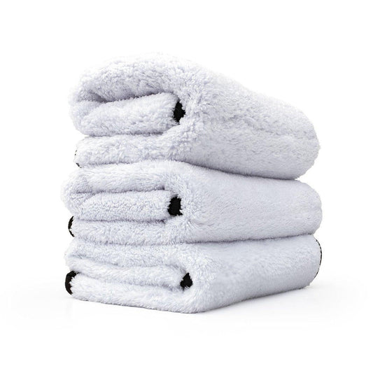 THE RAG COMPANY | Everest Ultra Plush 1100 Microfiber Towel, 3-pack (16x16)