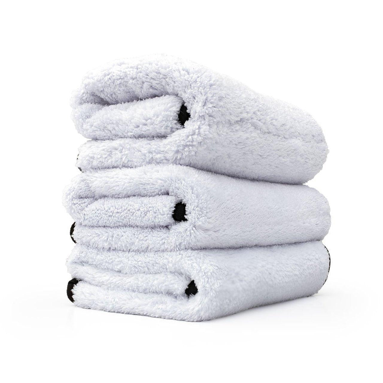 THE RAG COMPANY | Everest Ultra Plush 1100 Microfiber Towel, 3-pack (16x16)