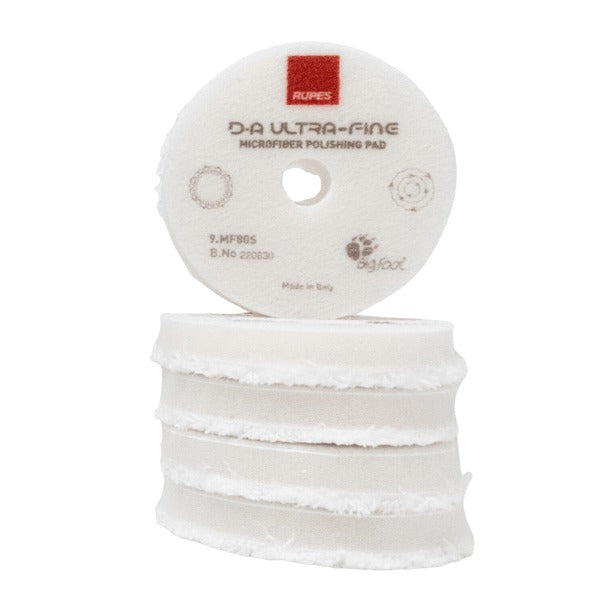 RUPES D-A Ultra-Fine Microfiber Pad (White)