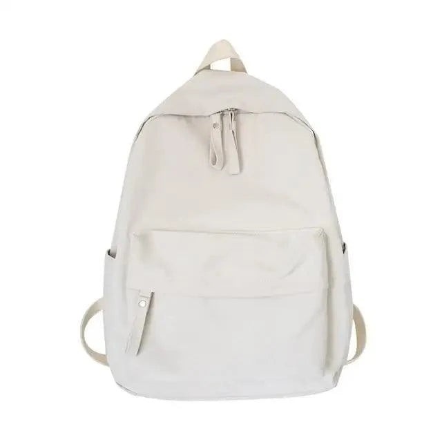 Fashionable Backpack And School Bag For Teenager Girls Stylish Anti Theft Laptop Shoulder Bags Solid Color Travel Backpack