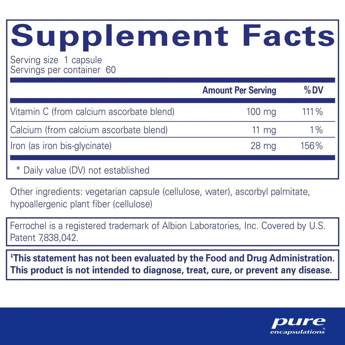 Pure Encapsulations - Optiferin-C