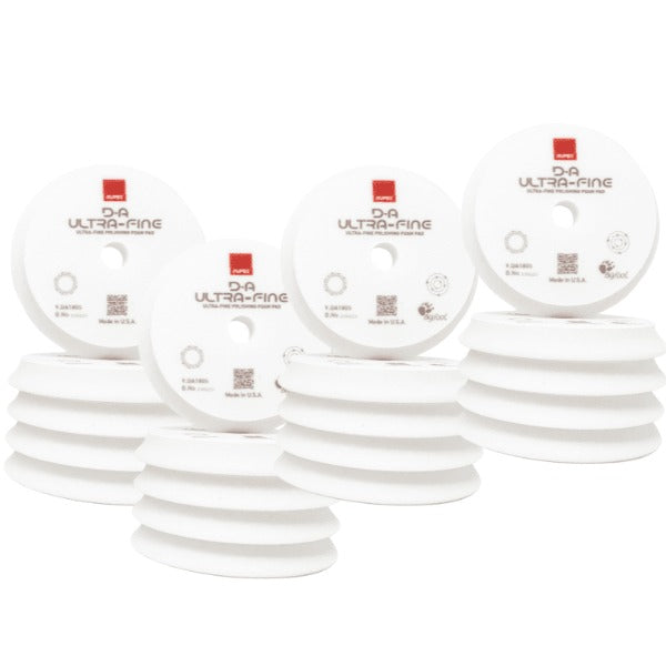 RUPES D-A Ultra Fine Finishing Pad (White)