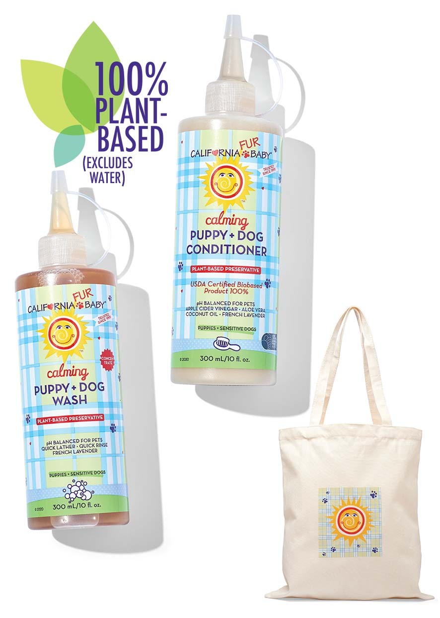 CalmingTM Puppy + Dog Wash & Conditioner Set