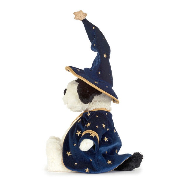 Jellycat Rufferty Puppy 'Wizard' 巫師黑白狗