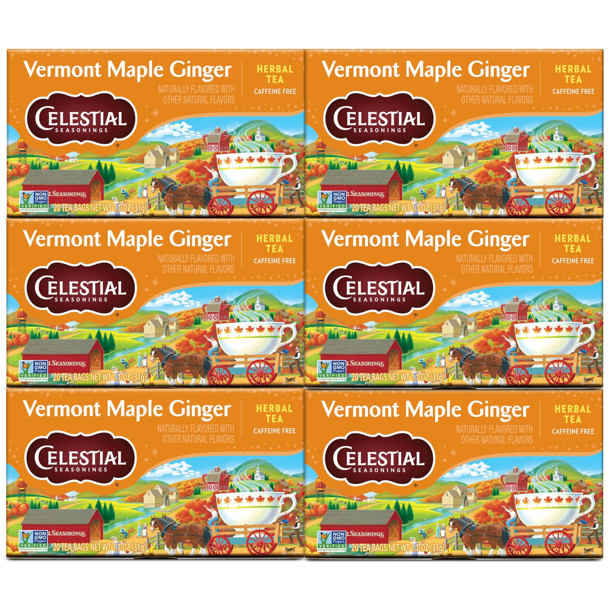 Celestial Seasonings True Blueberry Herbal Tea Bags – Clutter-Free Office Breakroom Pick for Restless Teams