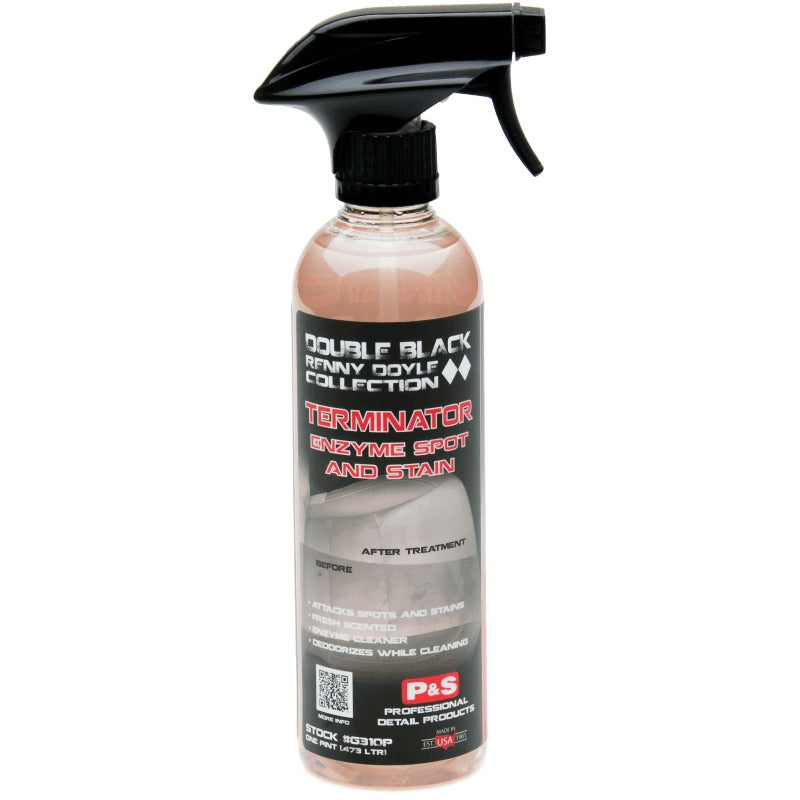P&S Terminator Enzyme Spot and Stain Remover – Fast-Acting Interior Cleaner for Stubborn Stains
