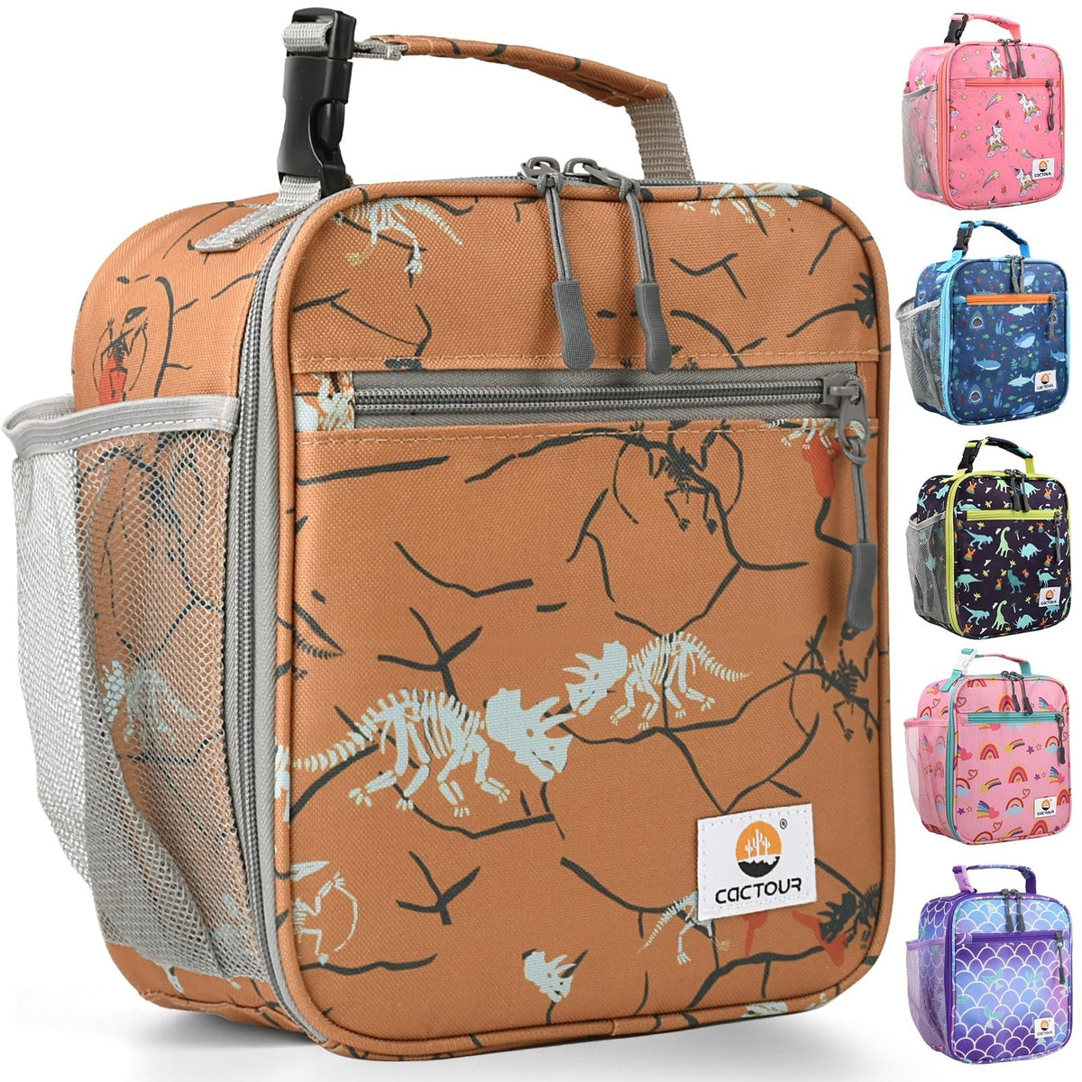 CaCTOUR Kids Lunch Box – Practical Birthday and Holiday Gift for Girls and Boys Ages 3 to 7