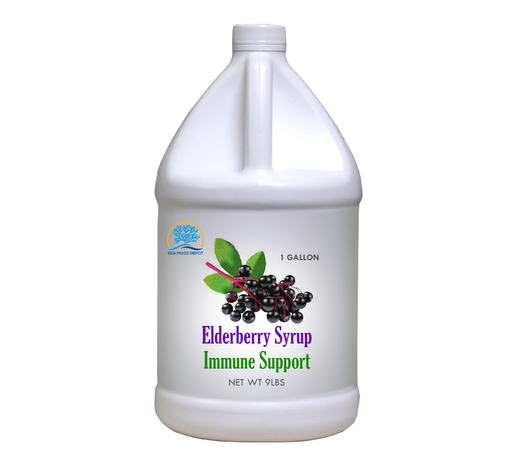 Elderberry Syrup – One Gallon | Immune Support & Natural Wellness