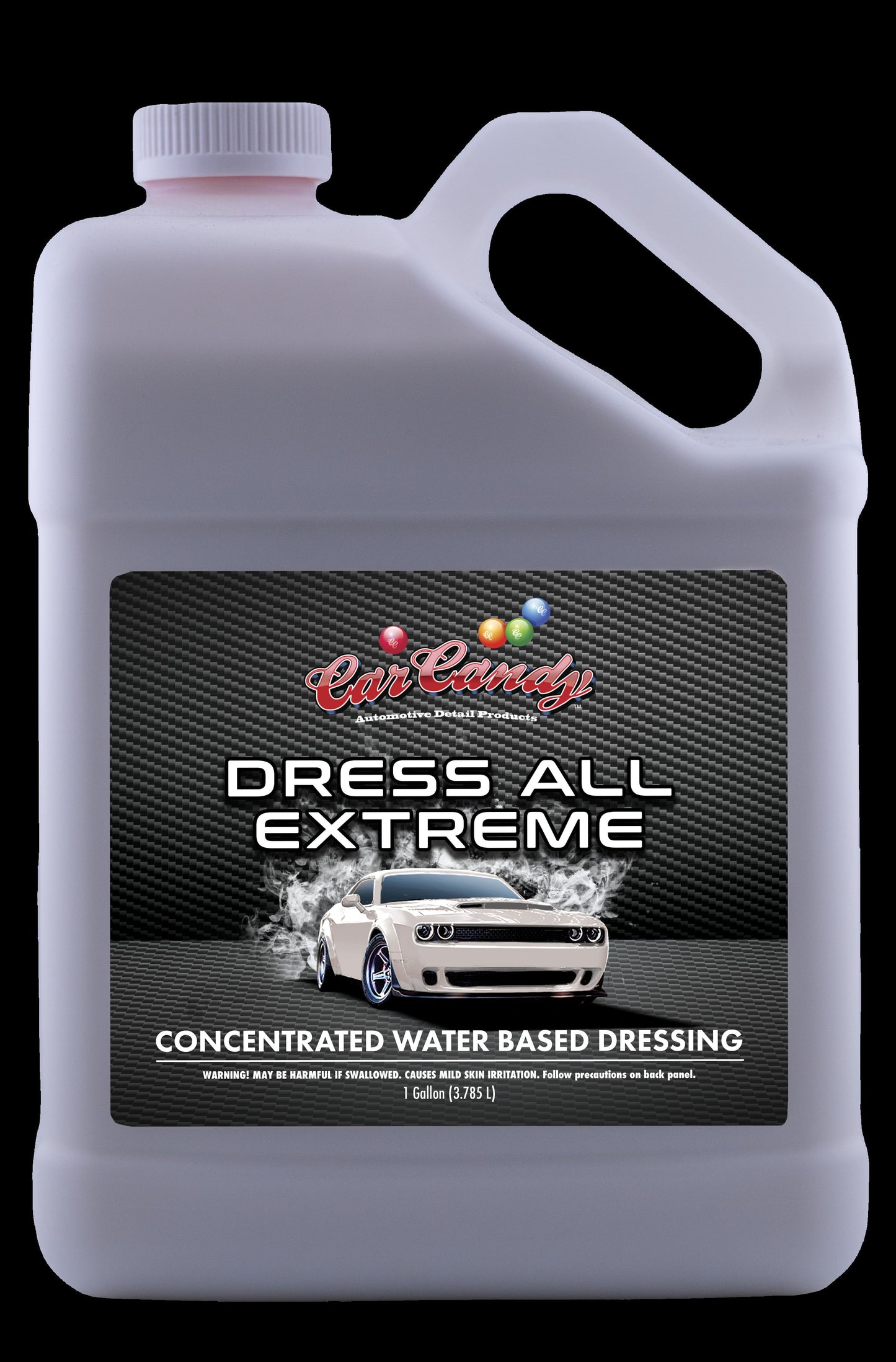 Car Candy | Dress All Extreme Water-Based Dressing – For Interior & Exterior Vinyl, Rubber, and Plastic