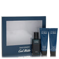Cool Water by Davidoff Gift Set 1.4 oz Eau De Toilette Spray +1.7 oz After Shave Balm+ 1.7 oz Shower Gel for Men