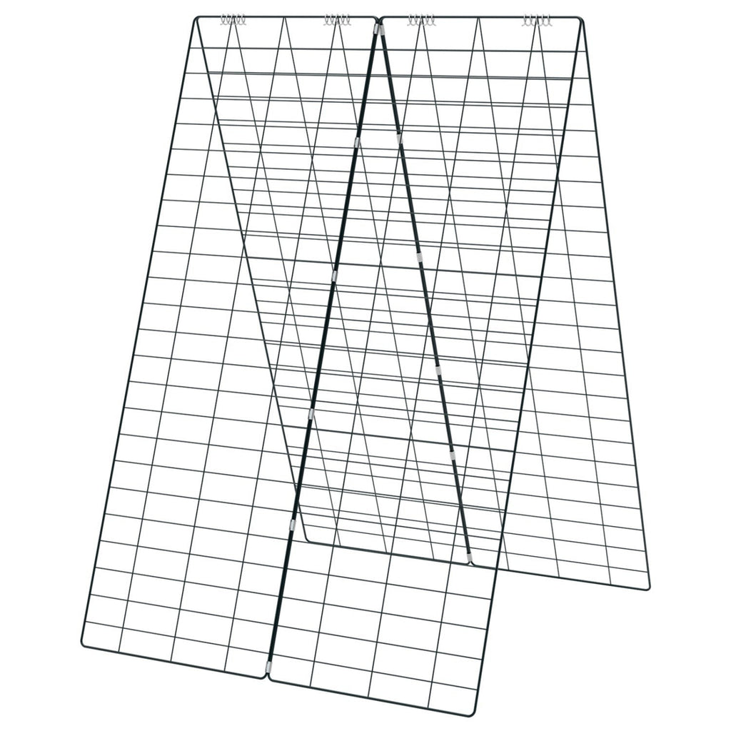 A-Frame Garden Trellis for Climbing Plant with Ground Stake and Cable Tie