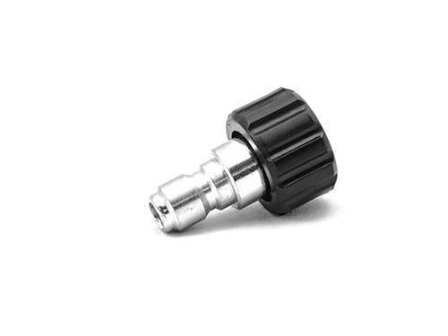MTM HYDRO 15mm Twist Seal Coupler X 3/8" Stainless QC Plug